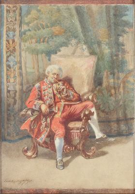 Бенкендорф Дмитрий Александрович. Курильщик